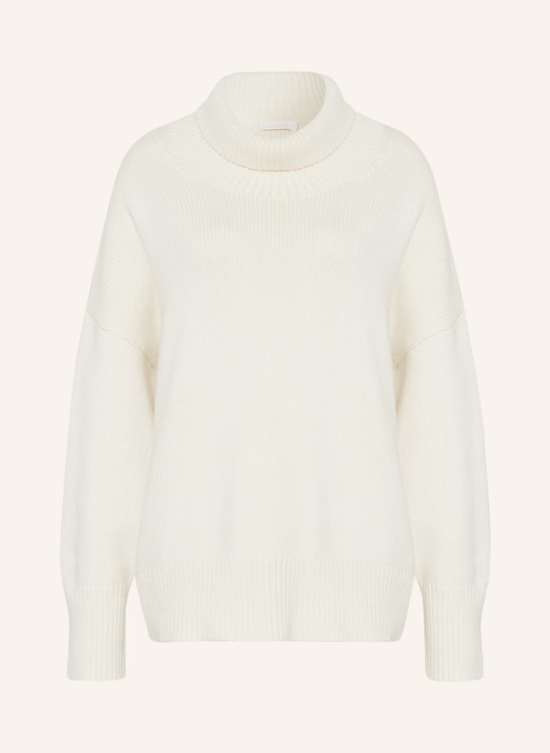 Chloé Rollkragenpullover Aus Cashmere weiss von Chloé