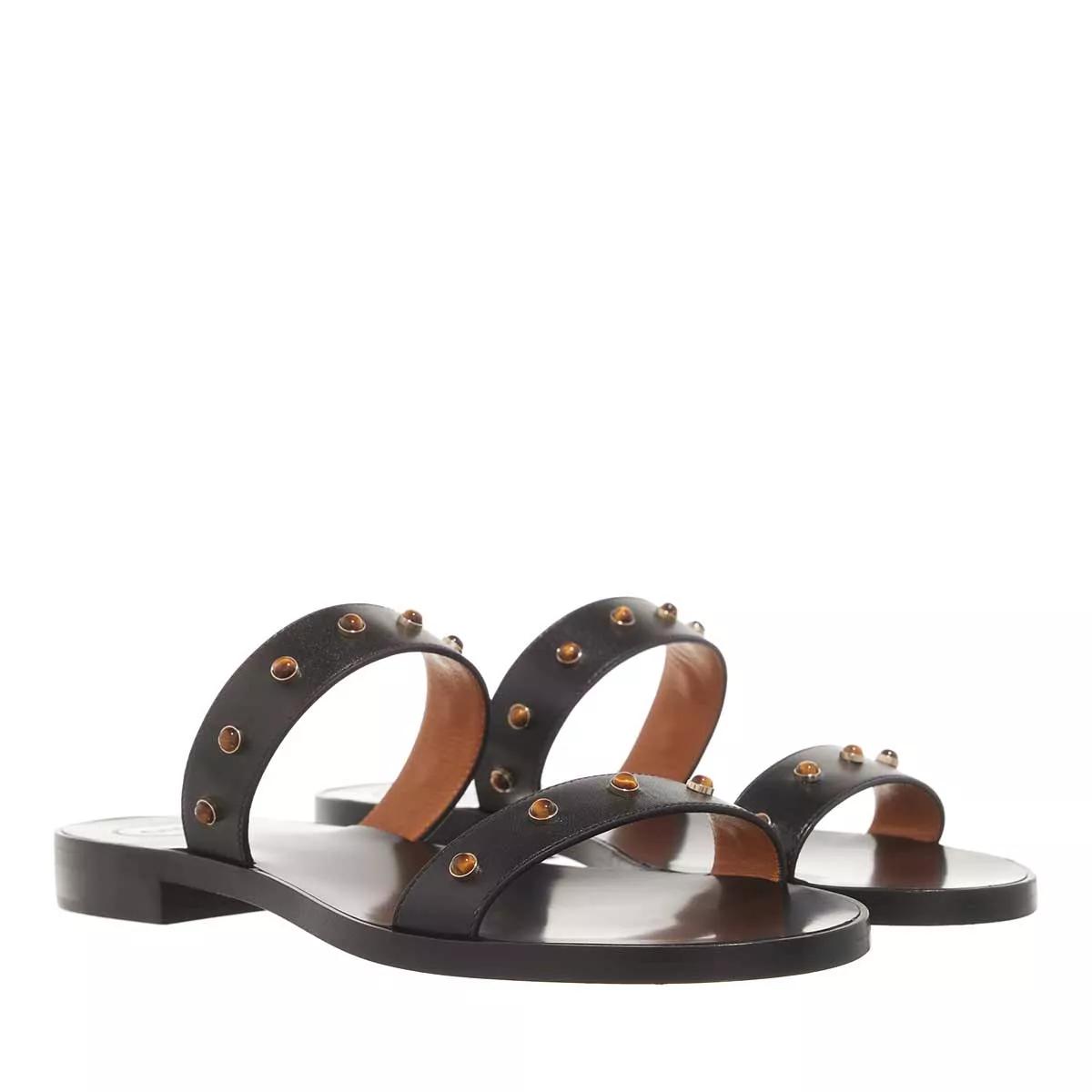 Chloé Sandalen - Aurna Studded Flat Slides - Gr. 36 (EU) - in Schwarz - für Damen von Chloé