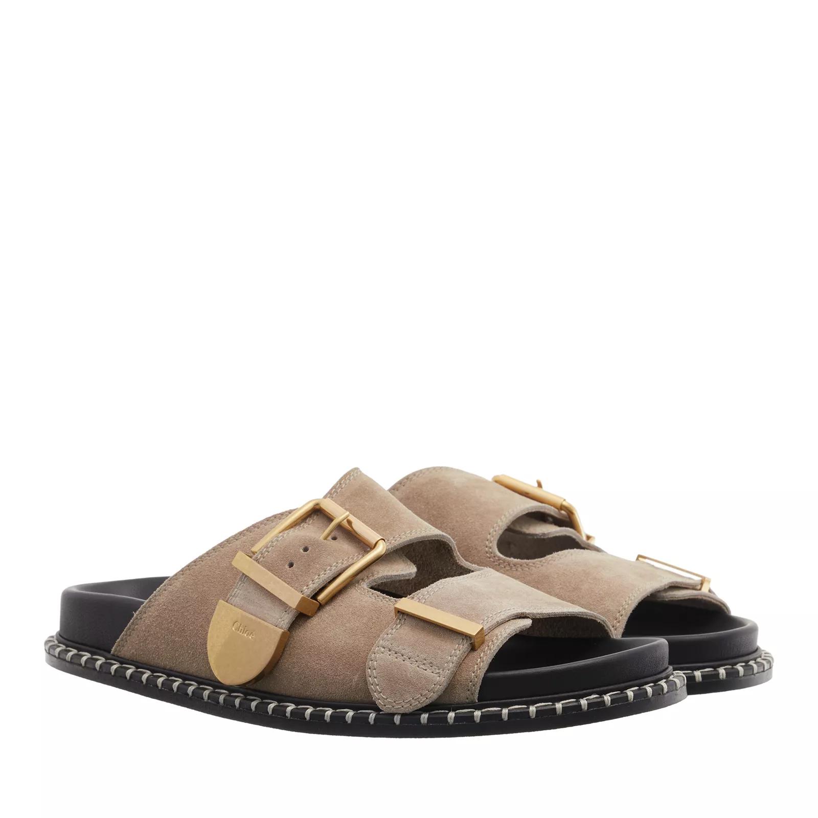 Chloé Sandalen - Sandal Basso - Gr. 36 (EU) - in Grau - für Damen von Chloé