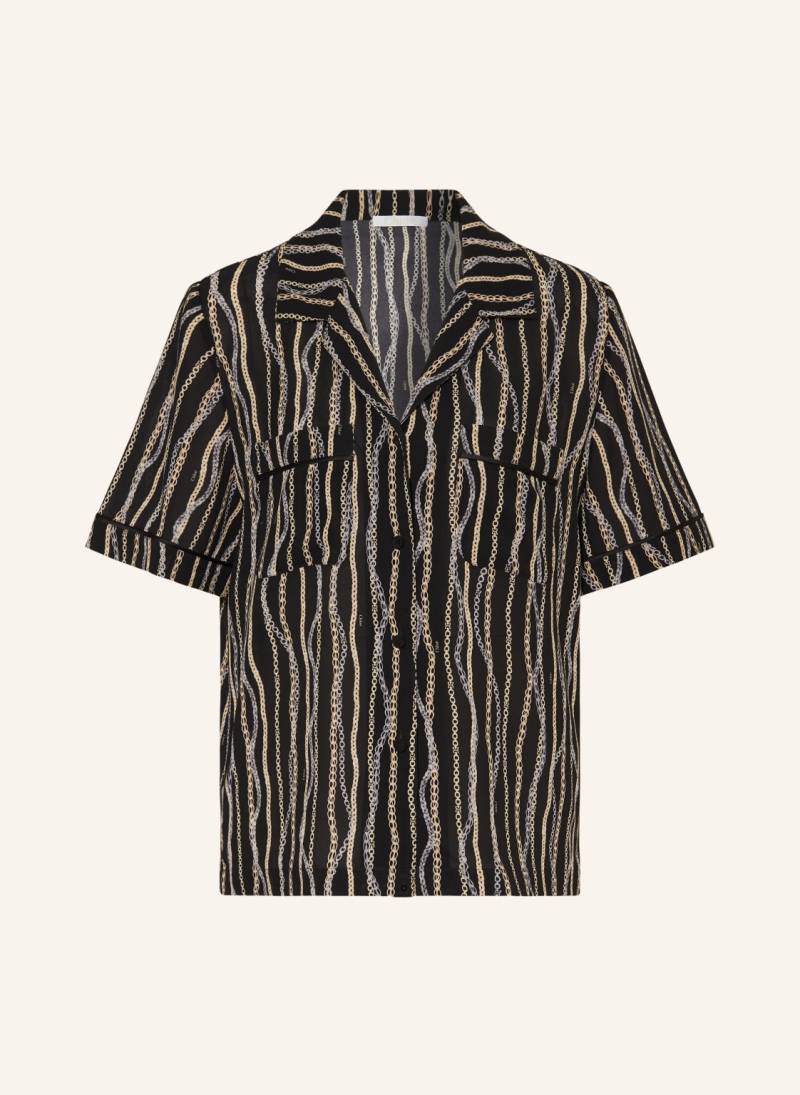 Chloé Seidenbluse schwarz von Chloé