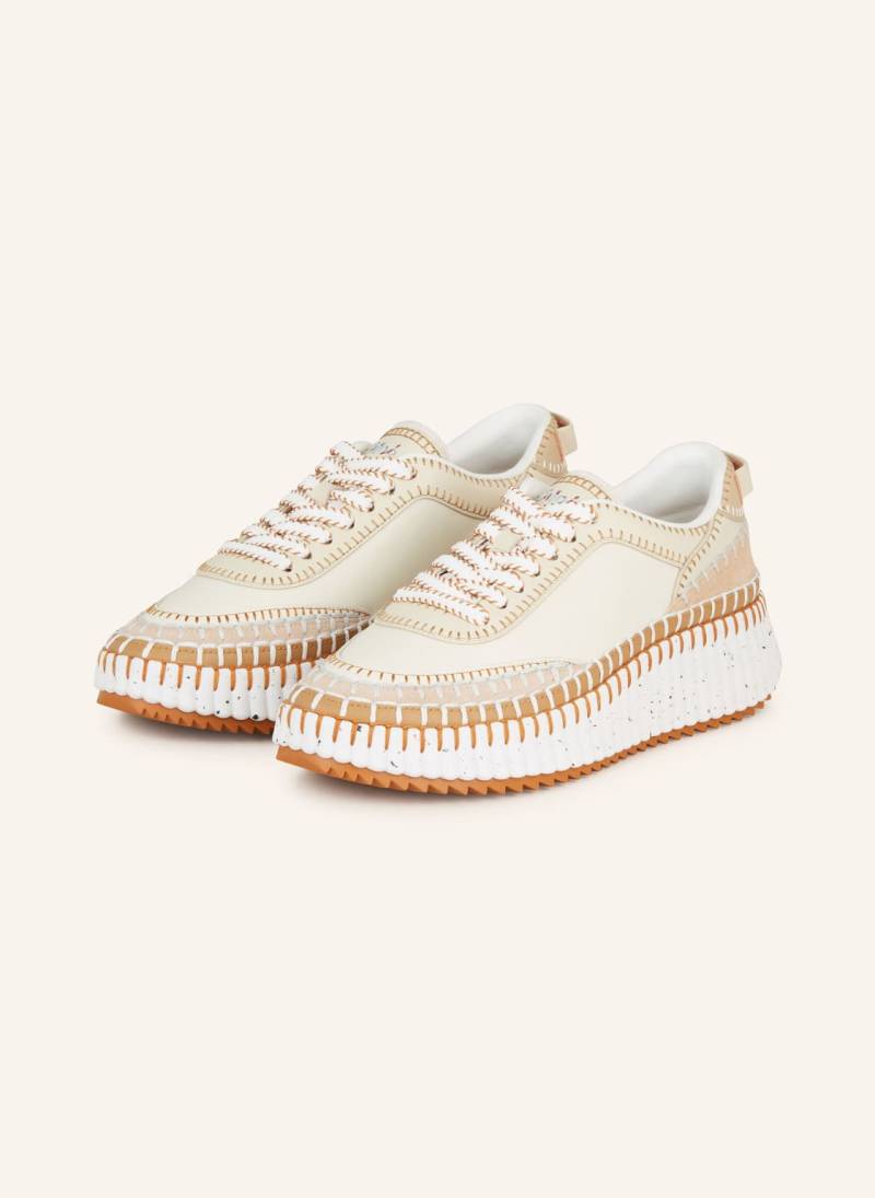 Chloé Sneaker Nama beige von Chloé