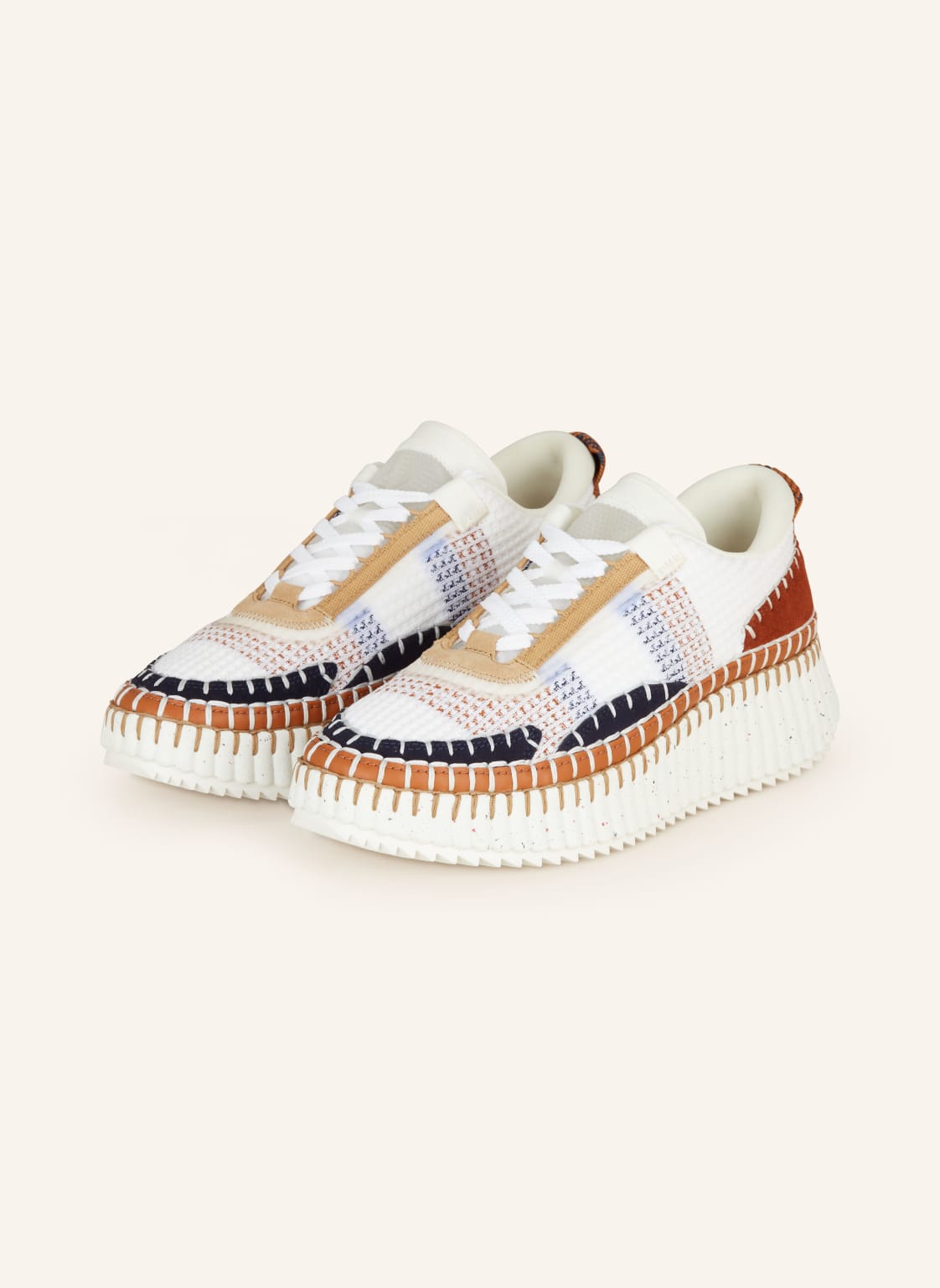 Chloé Sneaker Nama rot von Chloé