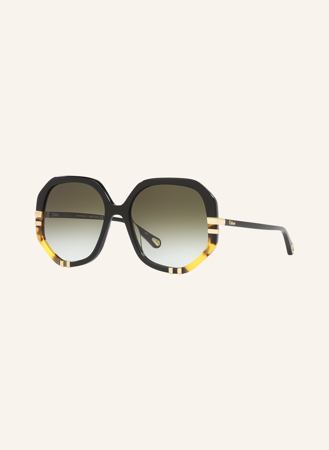 Chloé Sonnenbrille ch0105s schwarz von Chloé