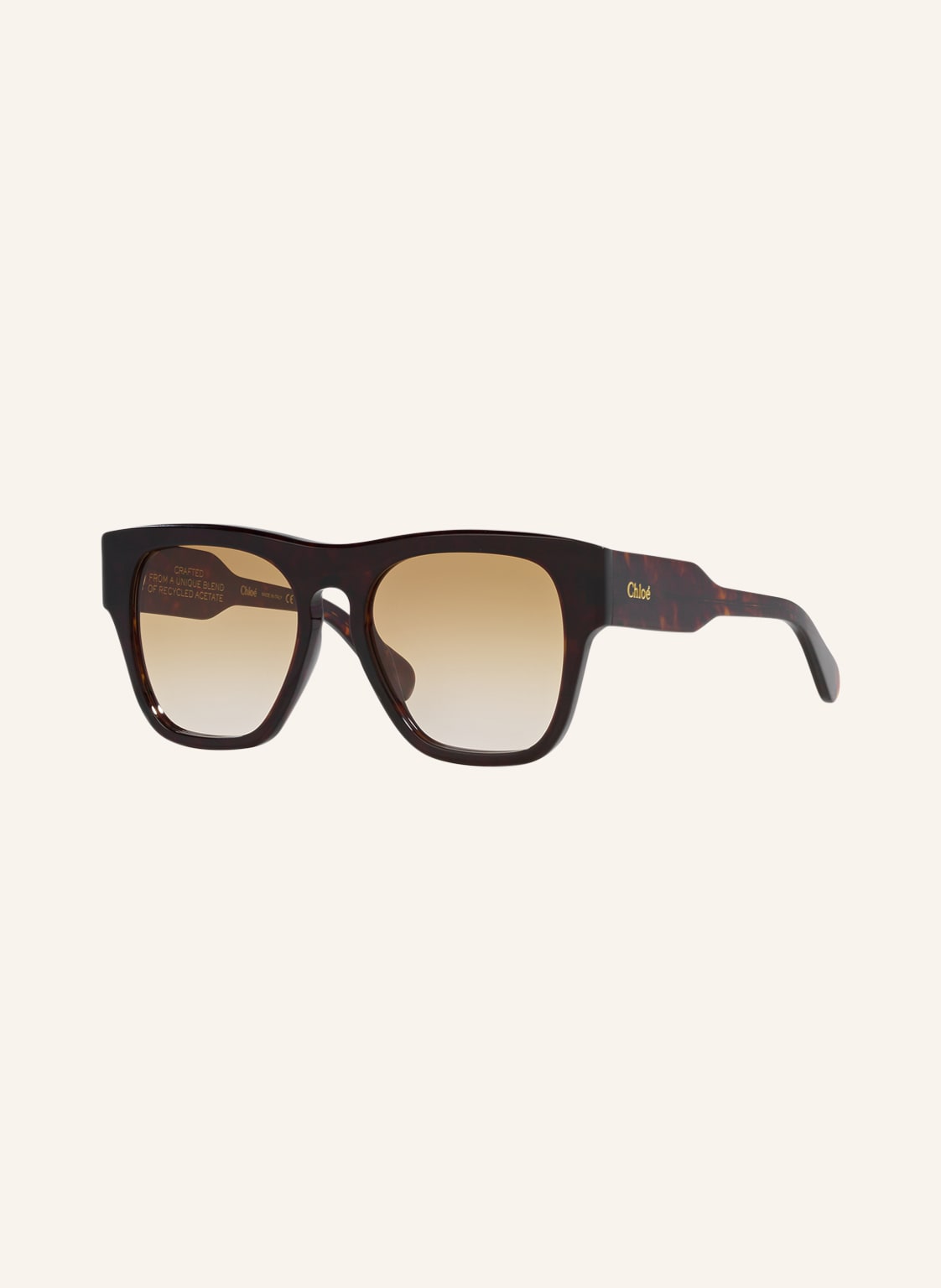 Chloé Sonnenbrille ch0149s braun von Chloé