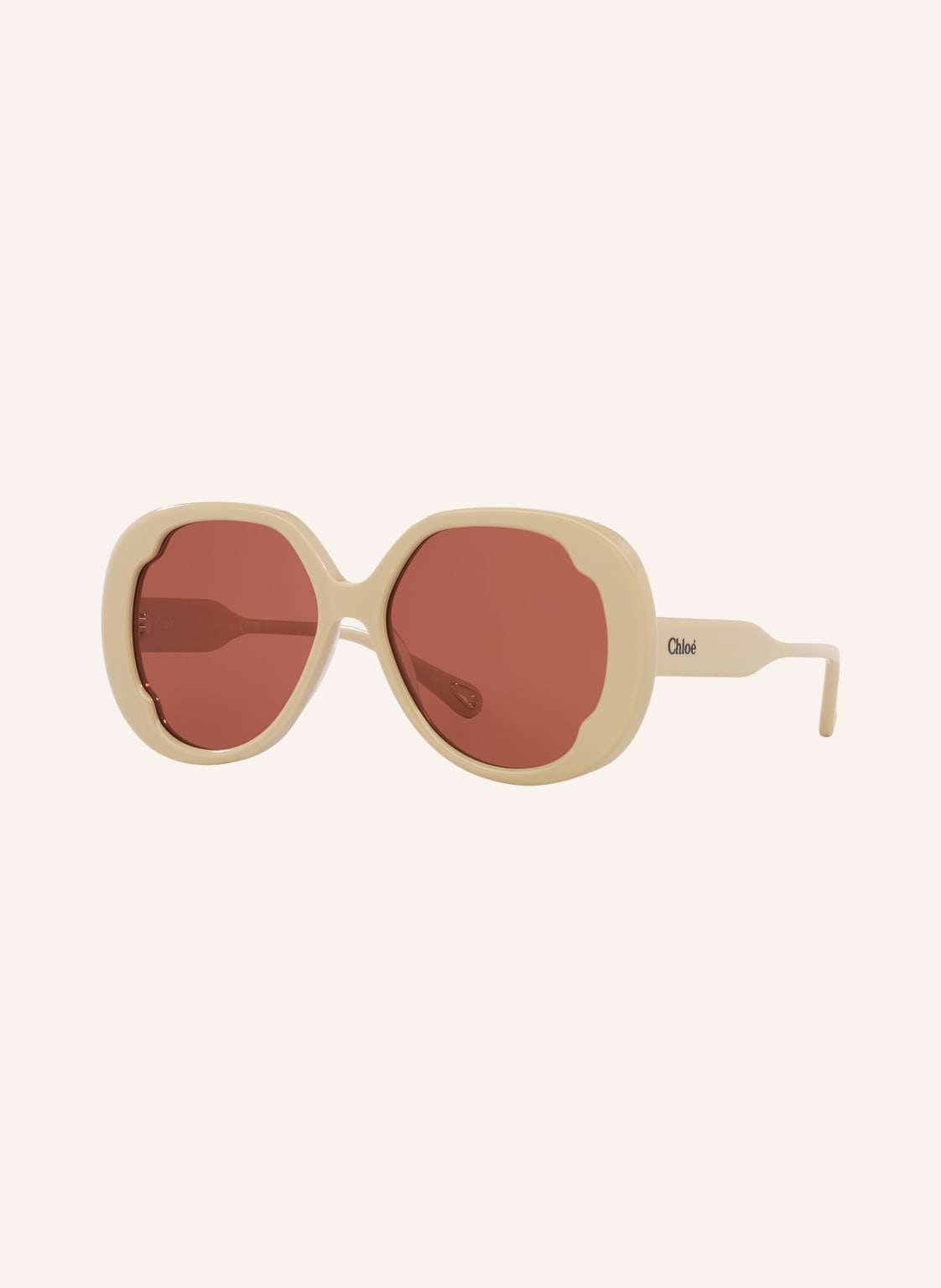 Chloé Sonnenbrille ch0195s beige von Chloé