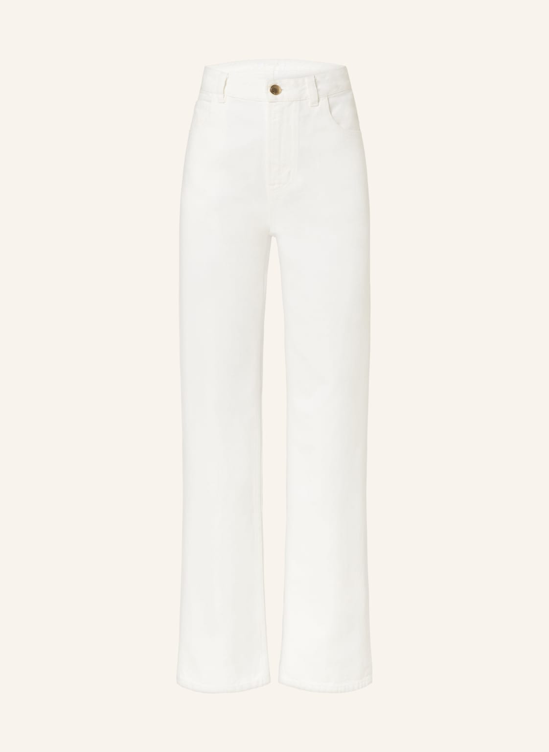 Chloé Boyfriend Jeans weiss von Chloé