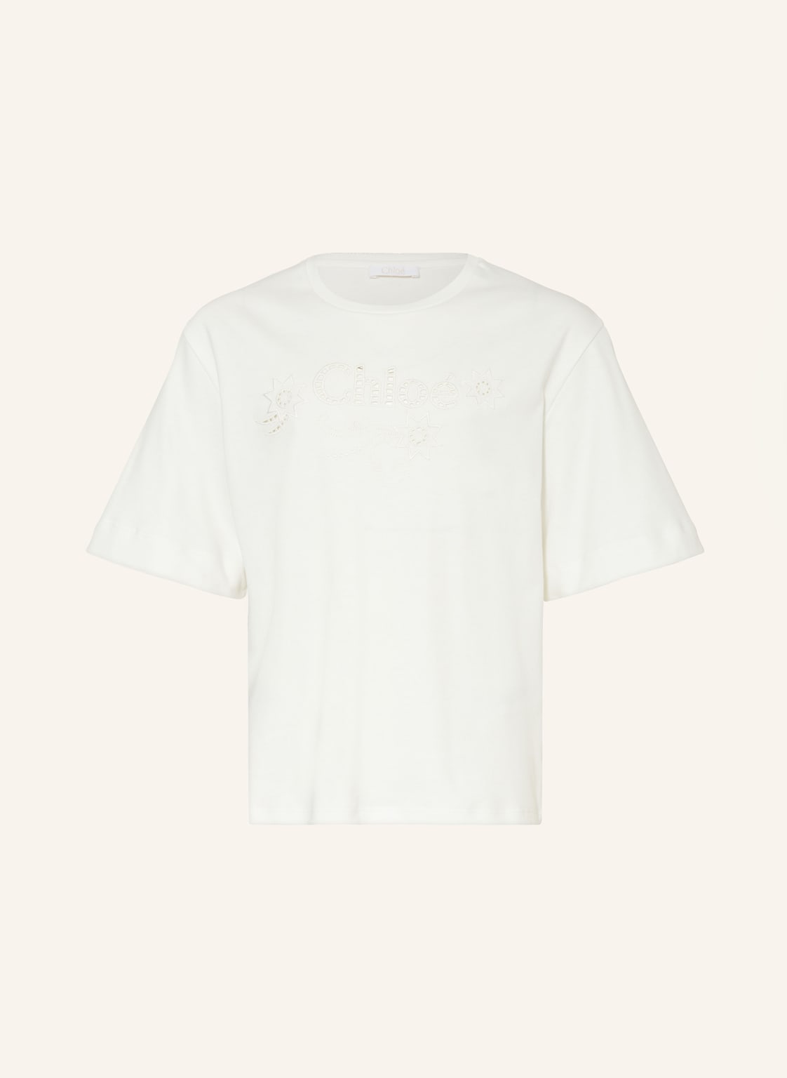 Chloé T-Shirt weiss von Chloé