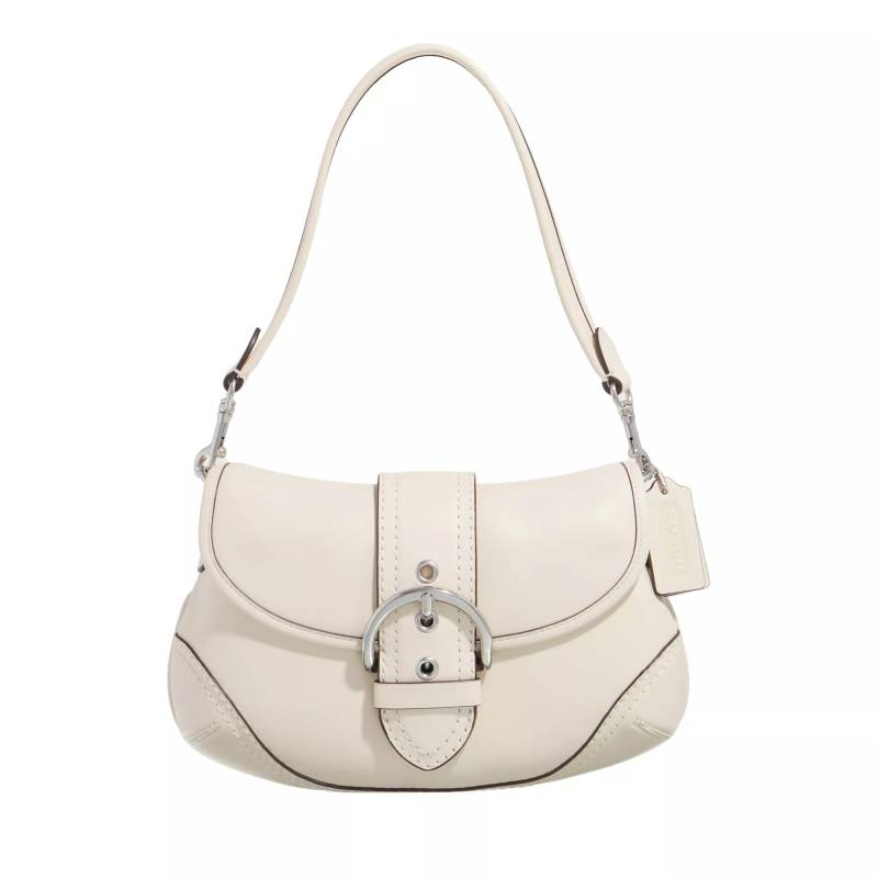 Coach Umhängetasche - Regenerative Glovetanned Leather Soho Bag - Gr. unisize - in Creme - für Damen von Coach