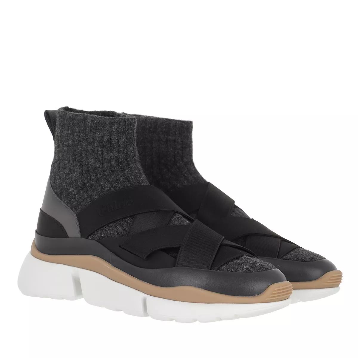 Chloé Sneakers - Sonnie Sock Sneakers - Gr. 37 (EU) - in Grau - für Damen von Chloé