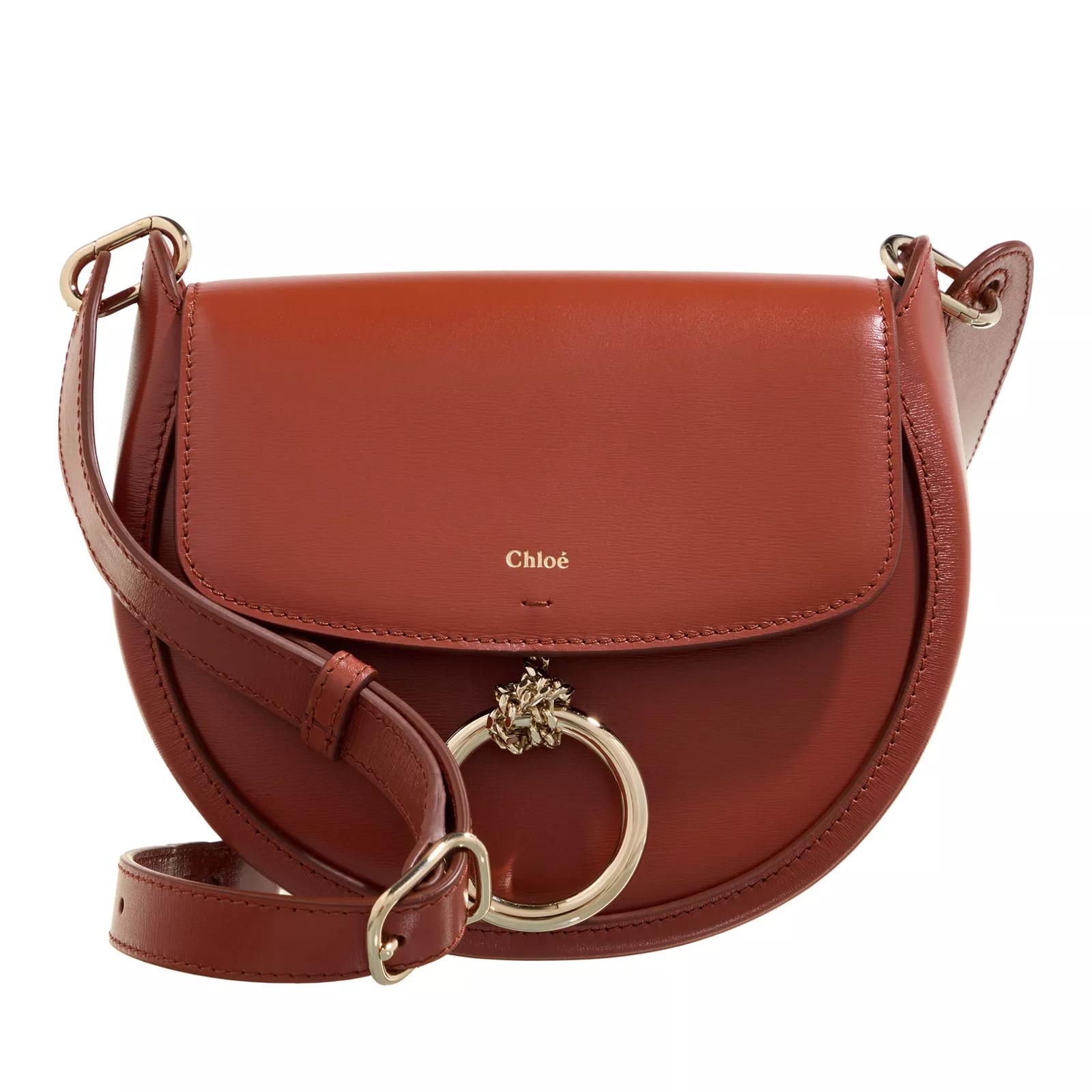 Chloé Umhängetasche - Arlene Small Crossbody Bag - Gr. unisize - in Braun - für Damen von Chloé