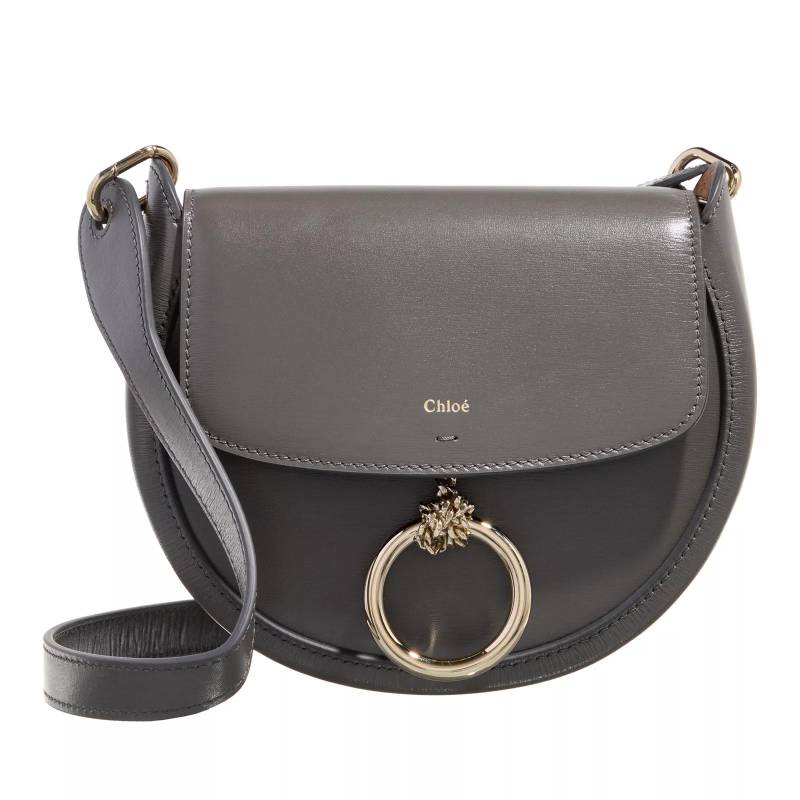 Chloé Umhängetasche - Arlene Small Crossbody Bag - Gr. unisize - in Grau - für Damen von Chloé