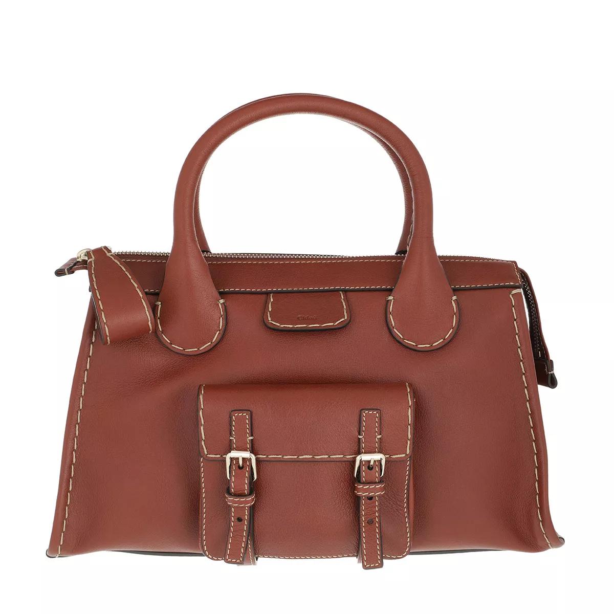 Chloé Umhängetasche - Crossbody Bag Leather - Gr. unisize - in Braun - für Damen von Chloé