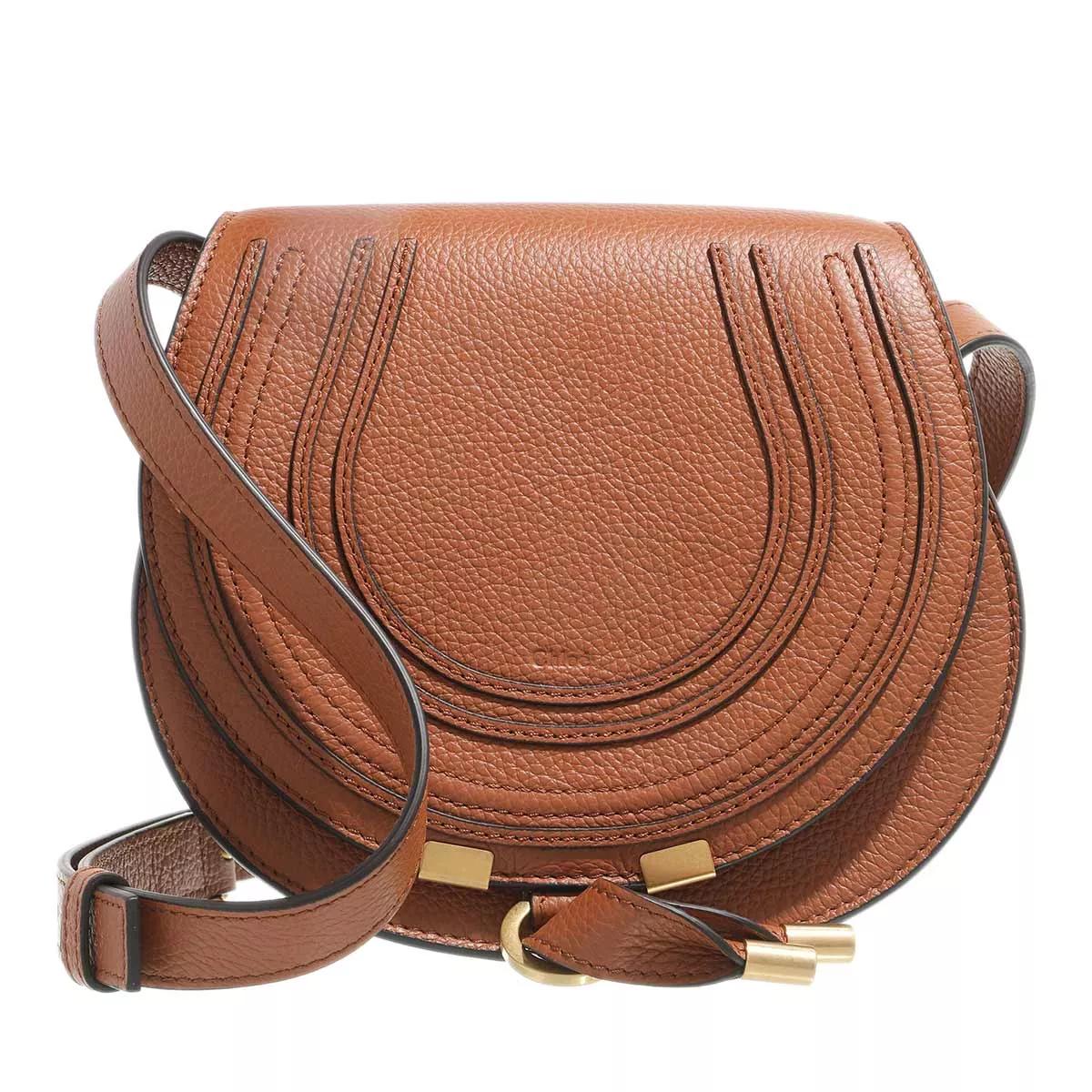 Chloé Umhängetasche - Marcie - Gr. unisize - in Braun - für Damen von Chloé