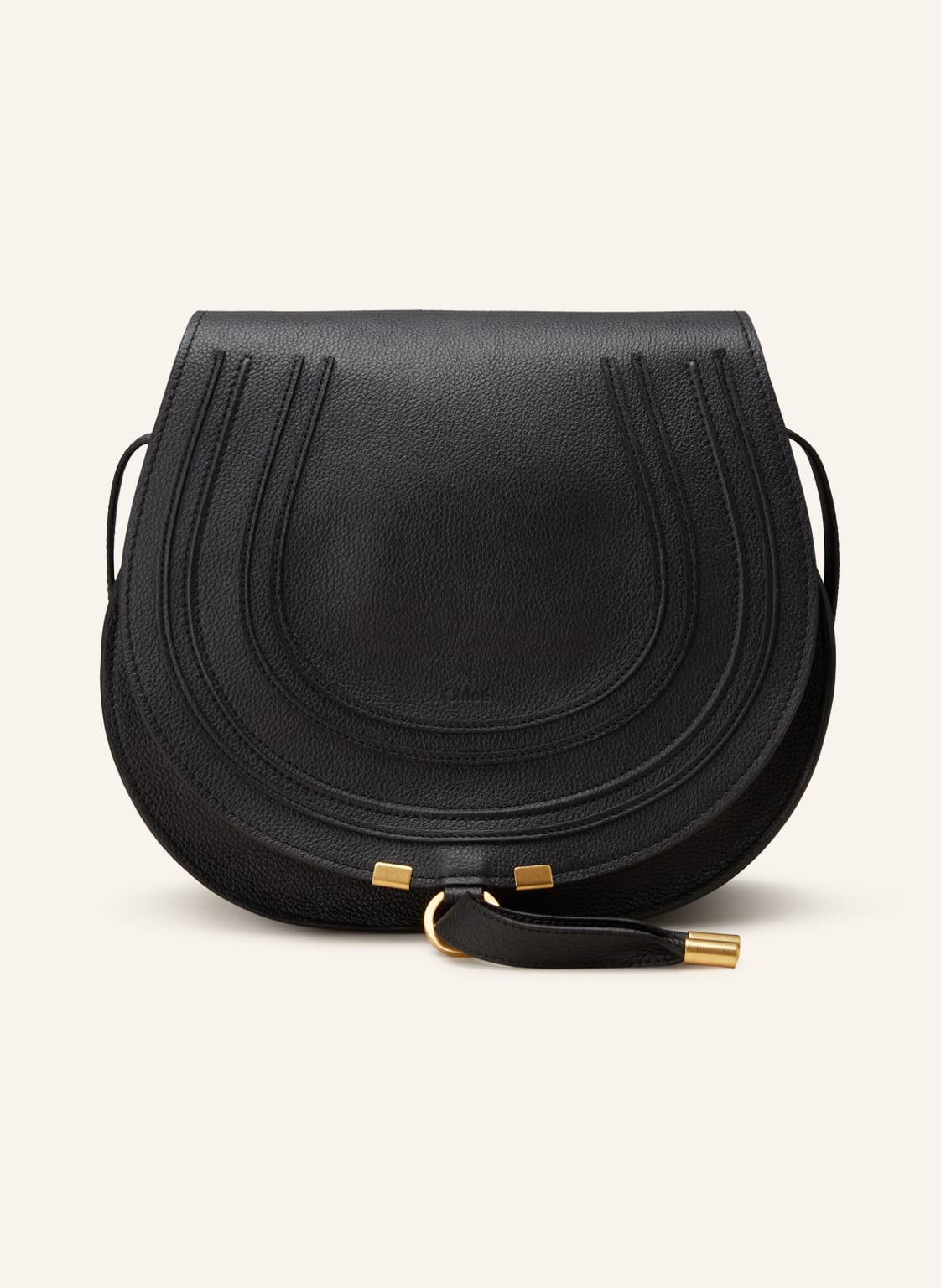 Chloé Umhängetasche Marcie Medium schwarz von Chloé