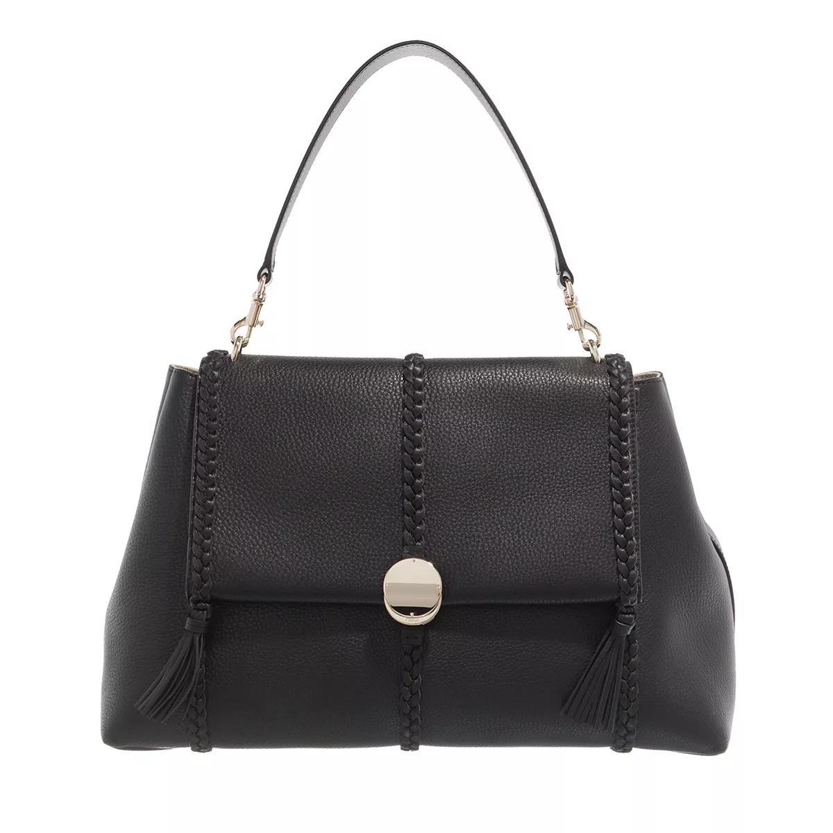 Chloé Umhängetasche - Penelope Large Soft Shoulder Bag - Gr. unisize - in Schwarz - für Damen von Chloé