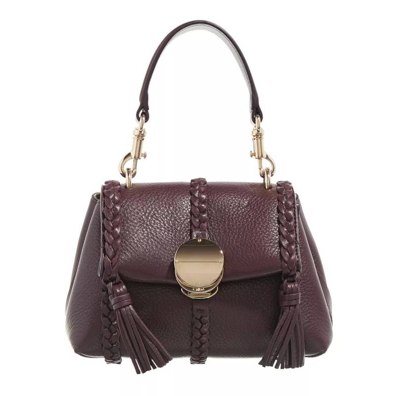 Chloé Schultertasche - Penelope Mini Soft Shoulder Bag - Gr. unisize - in Braun - für Damen von Chloé