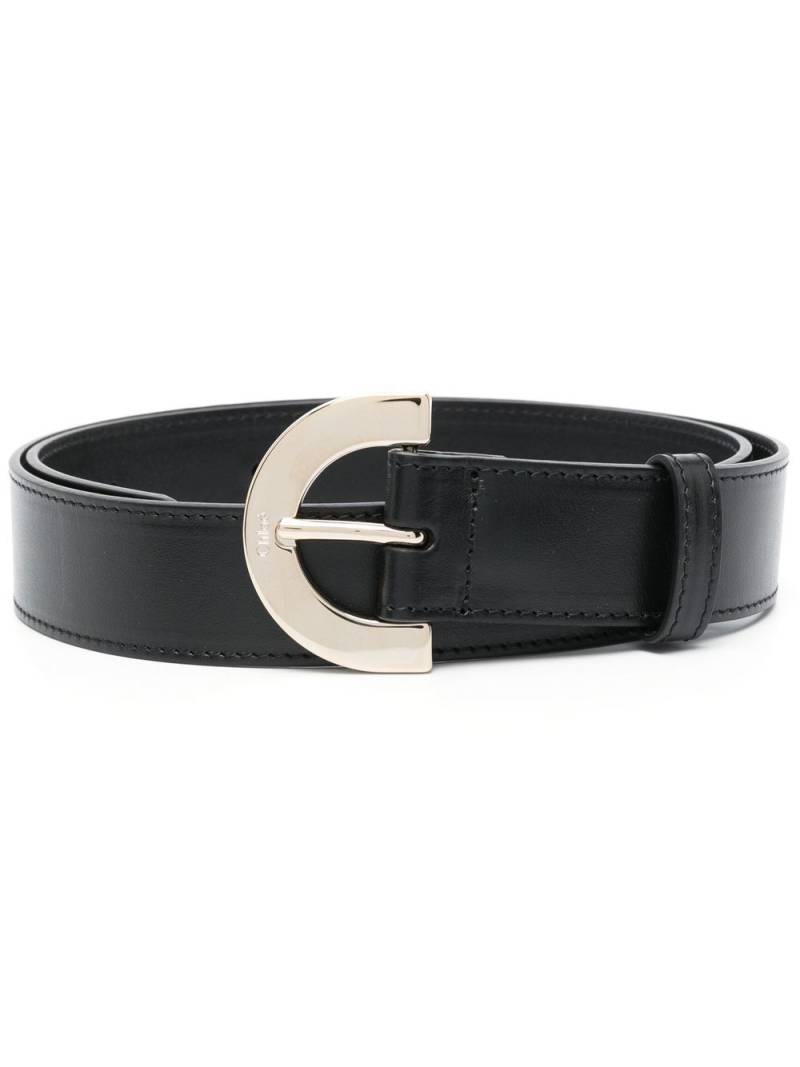 Chloé buckle-fastening leather belt - Black von Chloé