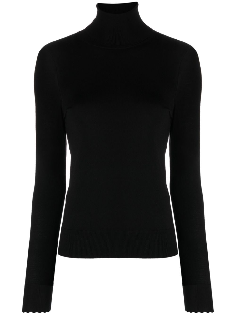 Chloé high-neck wool jumper - Black von Chloé