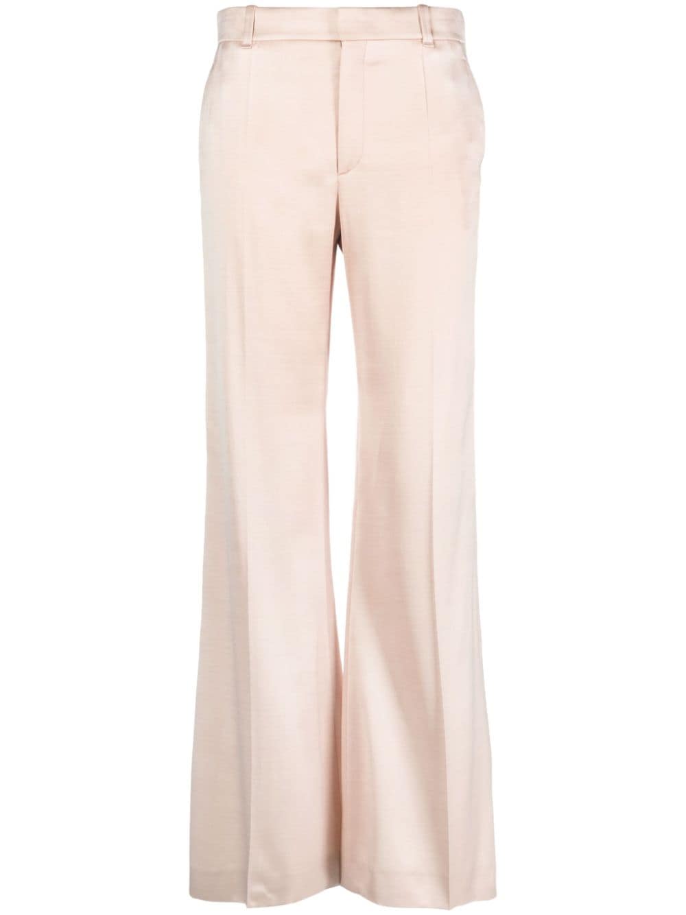 Chloé high-waist flared trousers - Pink von Chloé