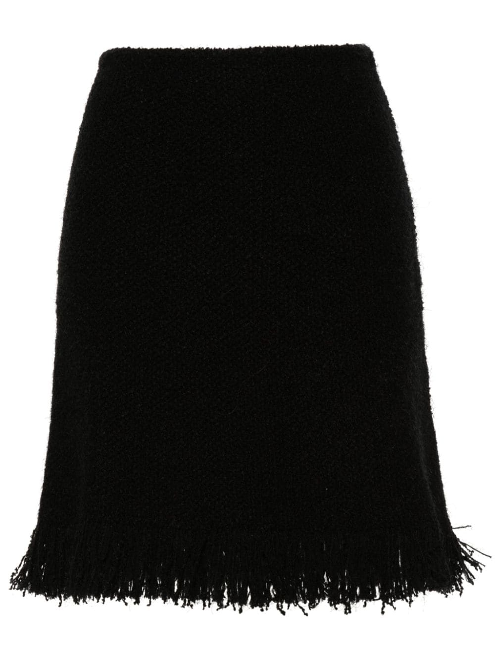 Chloé knitted A-line mini skirt - Black von Chloé