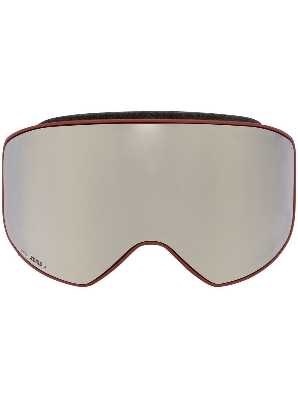 Chloé Eyewear logo-print goggle-style sunglasses - Red von Chloé Eyewear