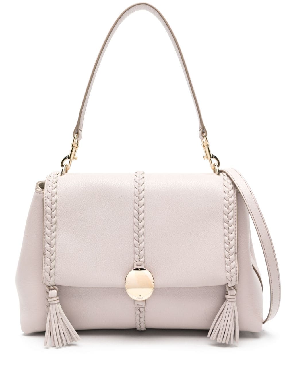 Chloé medium Penelope shoulder bag - Grey von Chloé