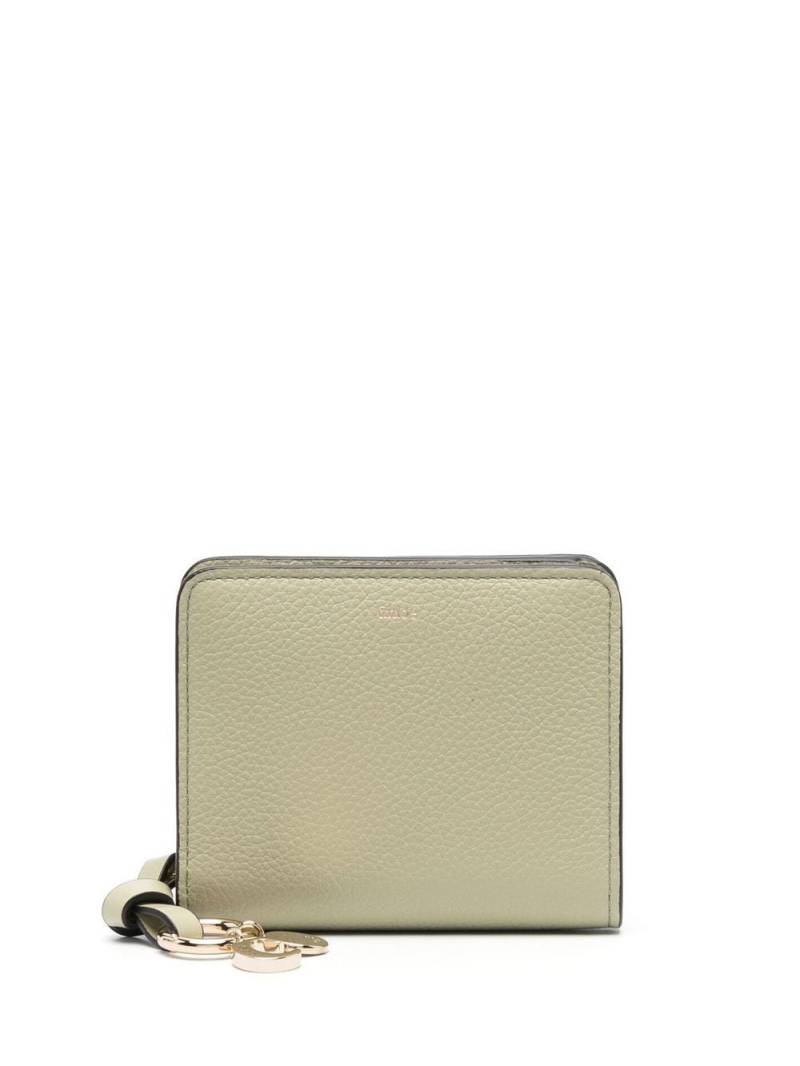Chloé tri-fold mini wallet - Green von Chloé