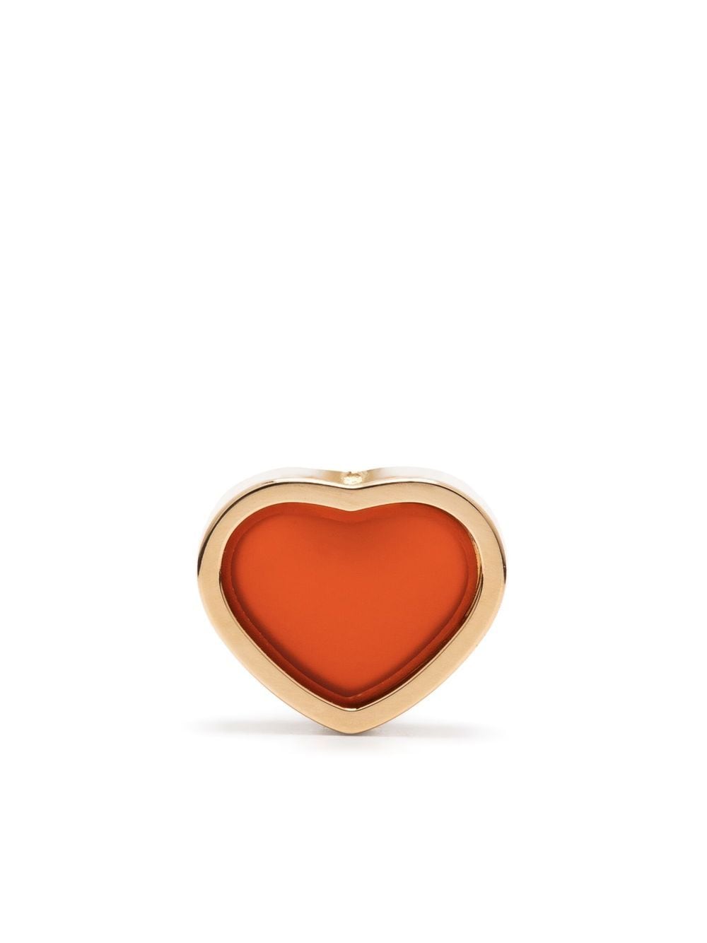 Chopard 18kt rose gold My Happy Heart carnelian stud earring - Pink von Chopard