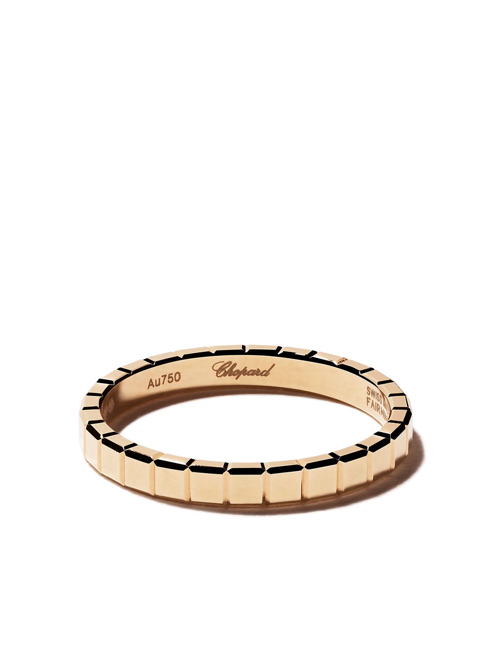 Chopard 18kt yellow gold Ice Cube Pure ring von Chopard