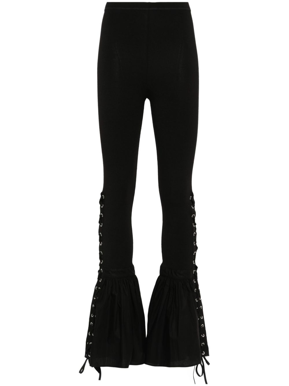 Chopova Lowena Poppy flared trousers - Black von Chopova Lowena