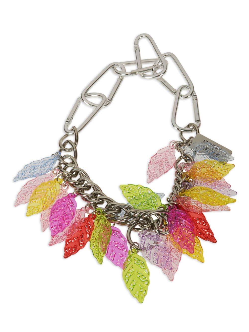 Chopova Lowena leaf-bead chain necklace - Silver von Chopova Lowena