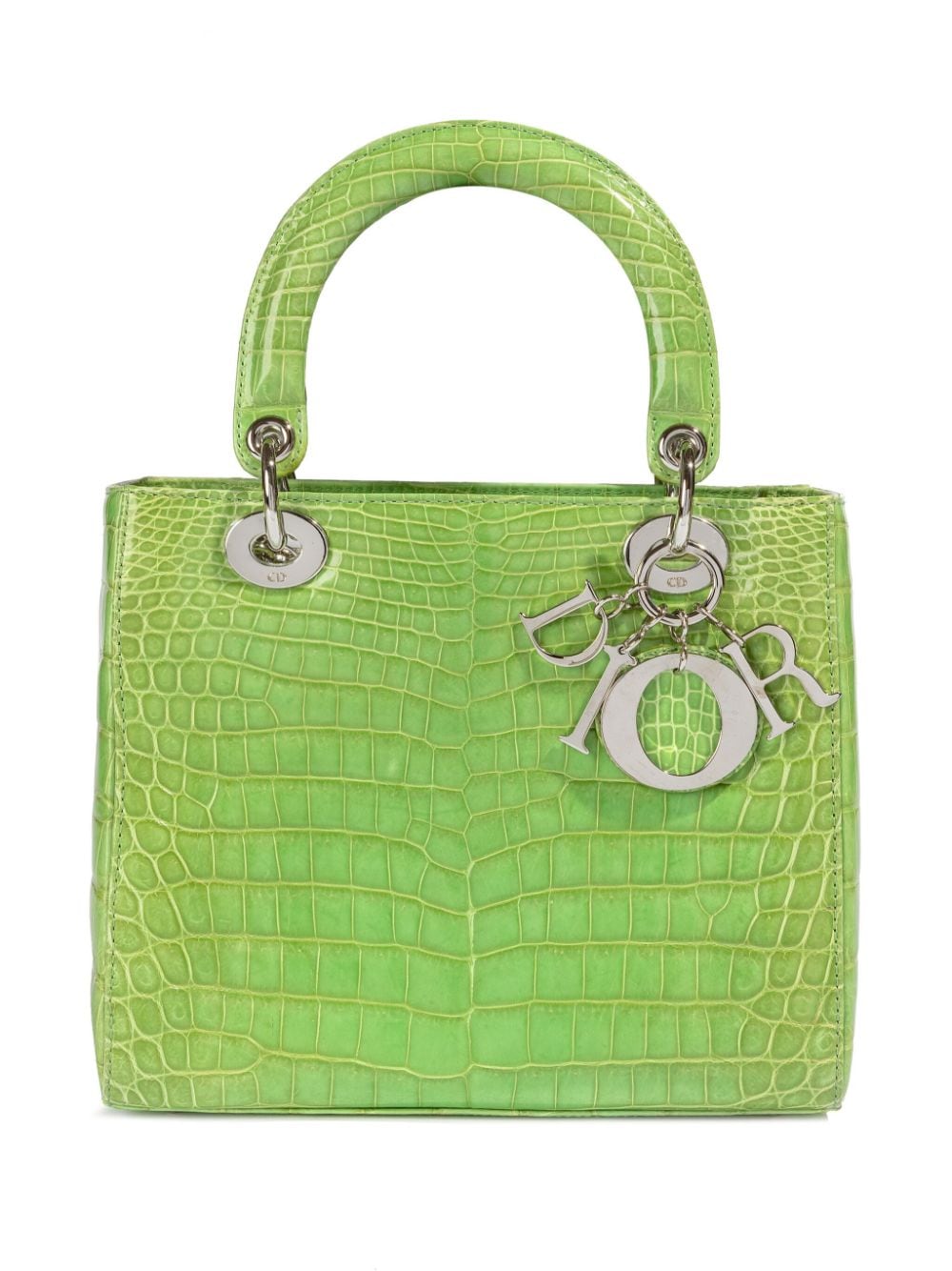 Christian Dior Pre-Owned Lady Dior two-way handbag - Green von Christian Dior Pre-Owned