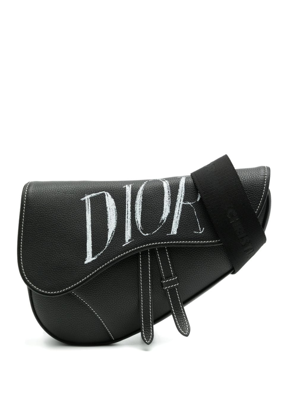 Christian Dior Pre-Owned x Alex Foxton 2020 Saddle shoulder bag - Black von Christian Dior Pre-Owned