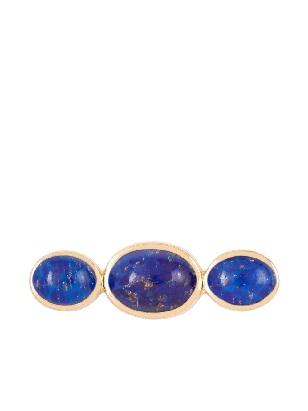 Christian Dior Pre-Owned 1960s gemstone-embellished brooch - Gold von Christian Dior Pre-Owned