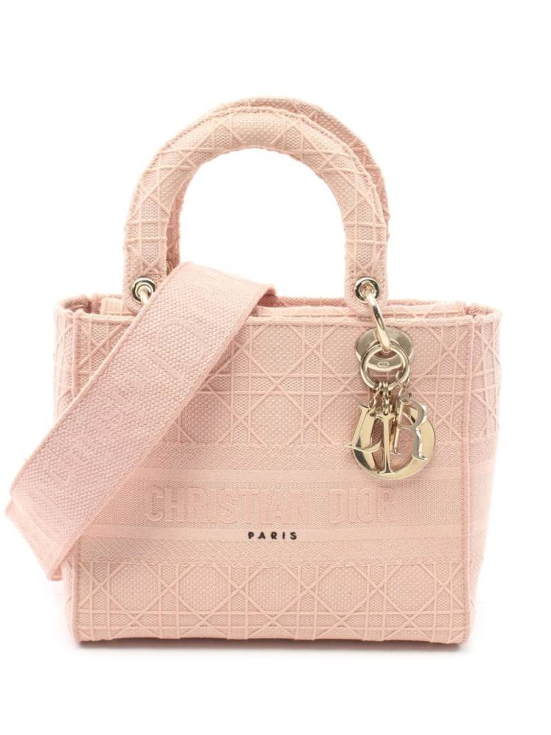 Christian Dior Pre-Owned 2010s medium Lady D-Lite two-way bag - Pink von Christian Dior Pre-Owned