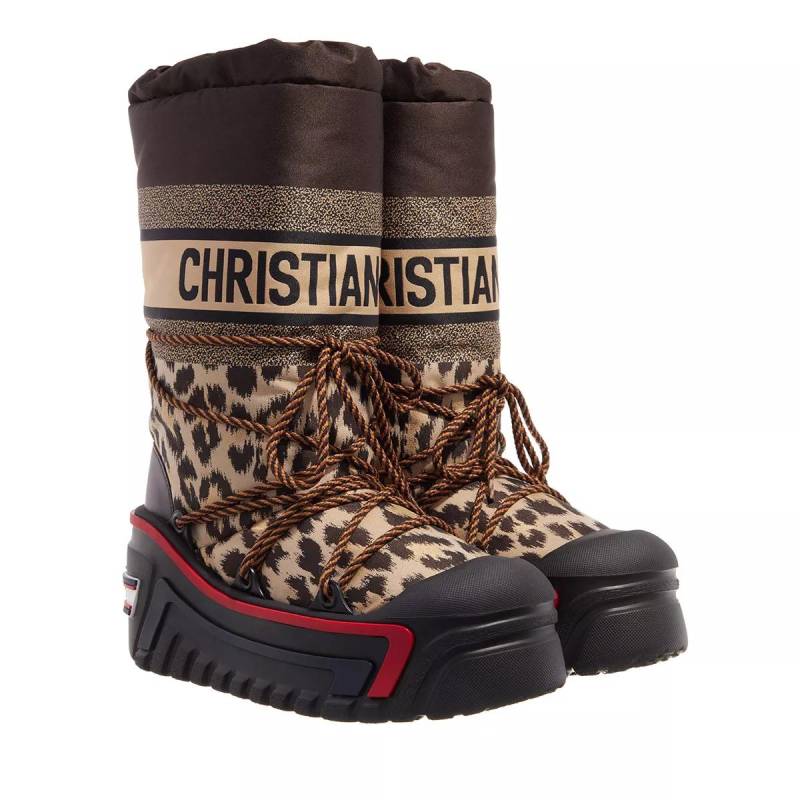 Christian Dior Boots & Stiefeletten - Dioralps Highboots Afterski - Gr. 35_36 - in Braun - für Damen von Christian Dior