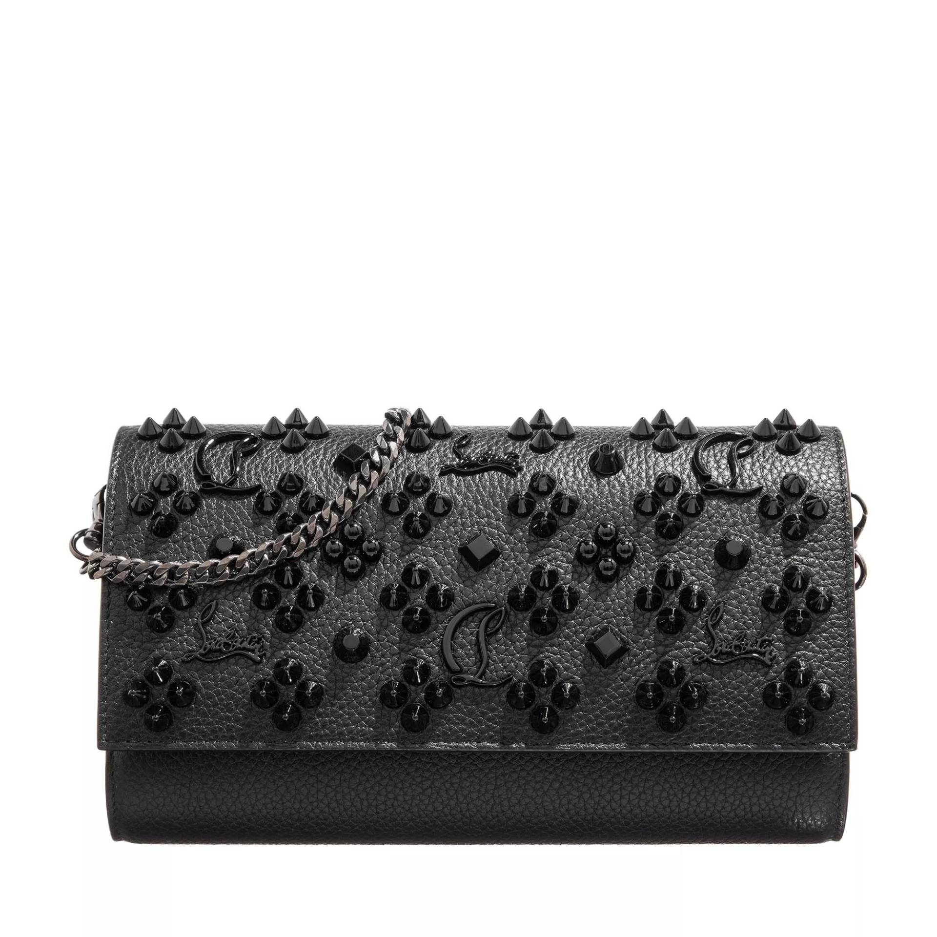 Christian Louboutin Handtasche - Paloma Wallet On A Chain - Gr. unisize - in Schwarz - für Damen von Christian Louboutin