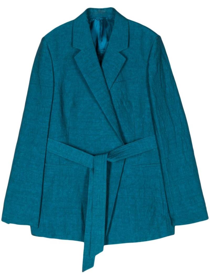 Christian Wijnants Jengo single-breasted blazer - Blue von Christian Wijnants