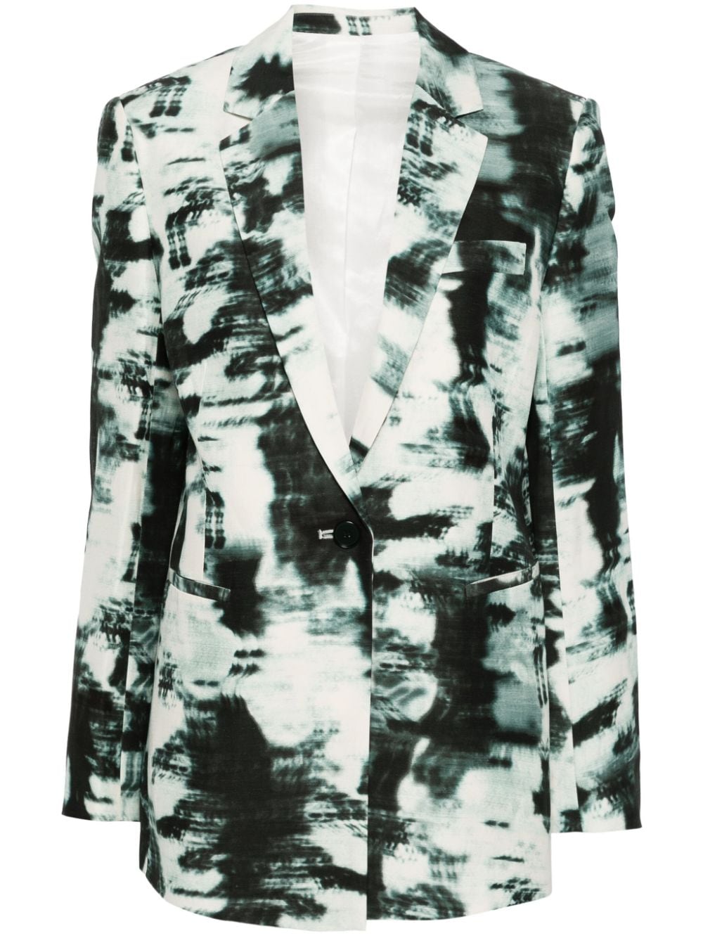 Christian Wijnants Jinja abstract-print blazer - Green von Christian Wijnants