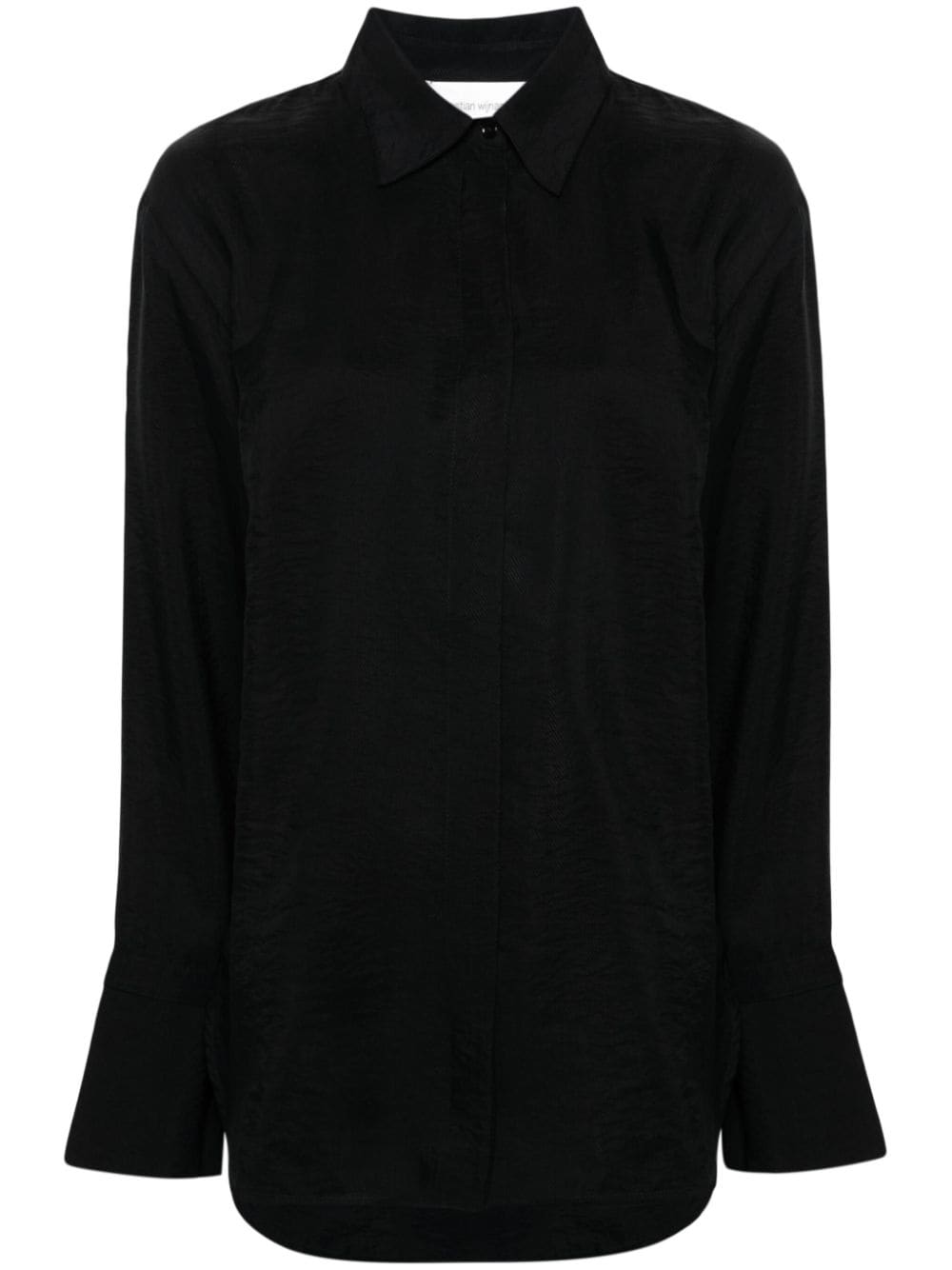 Christian Wijnants Tangio long-sleeves shirt - Black von Christian Wijnants