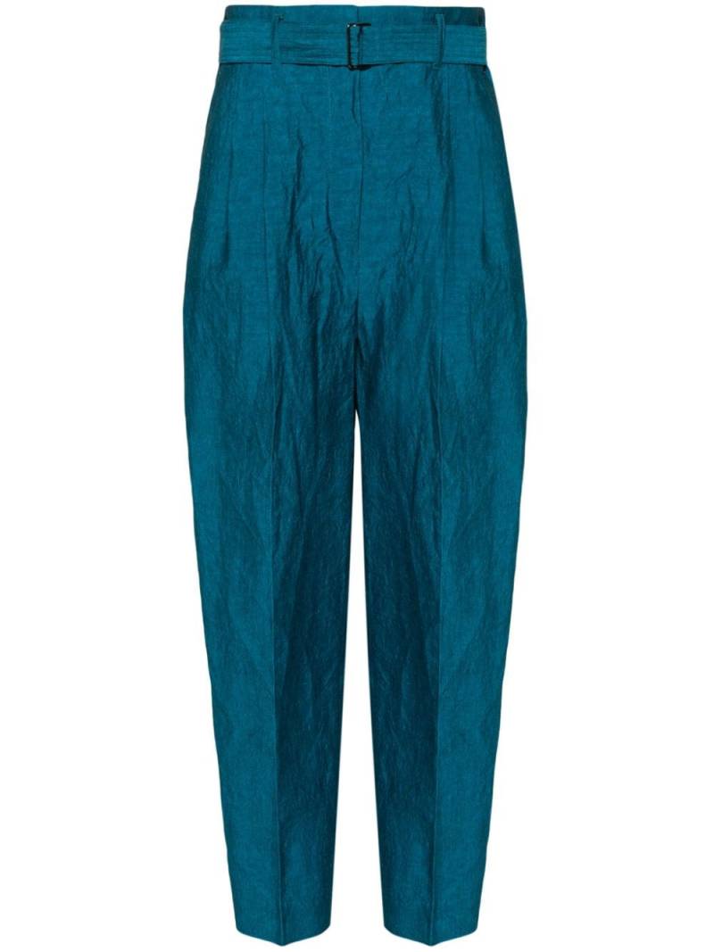 Christian Wijnants Pelumi tapered-leg trousers - Blue von Christian Wijnants