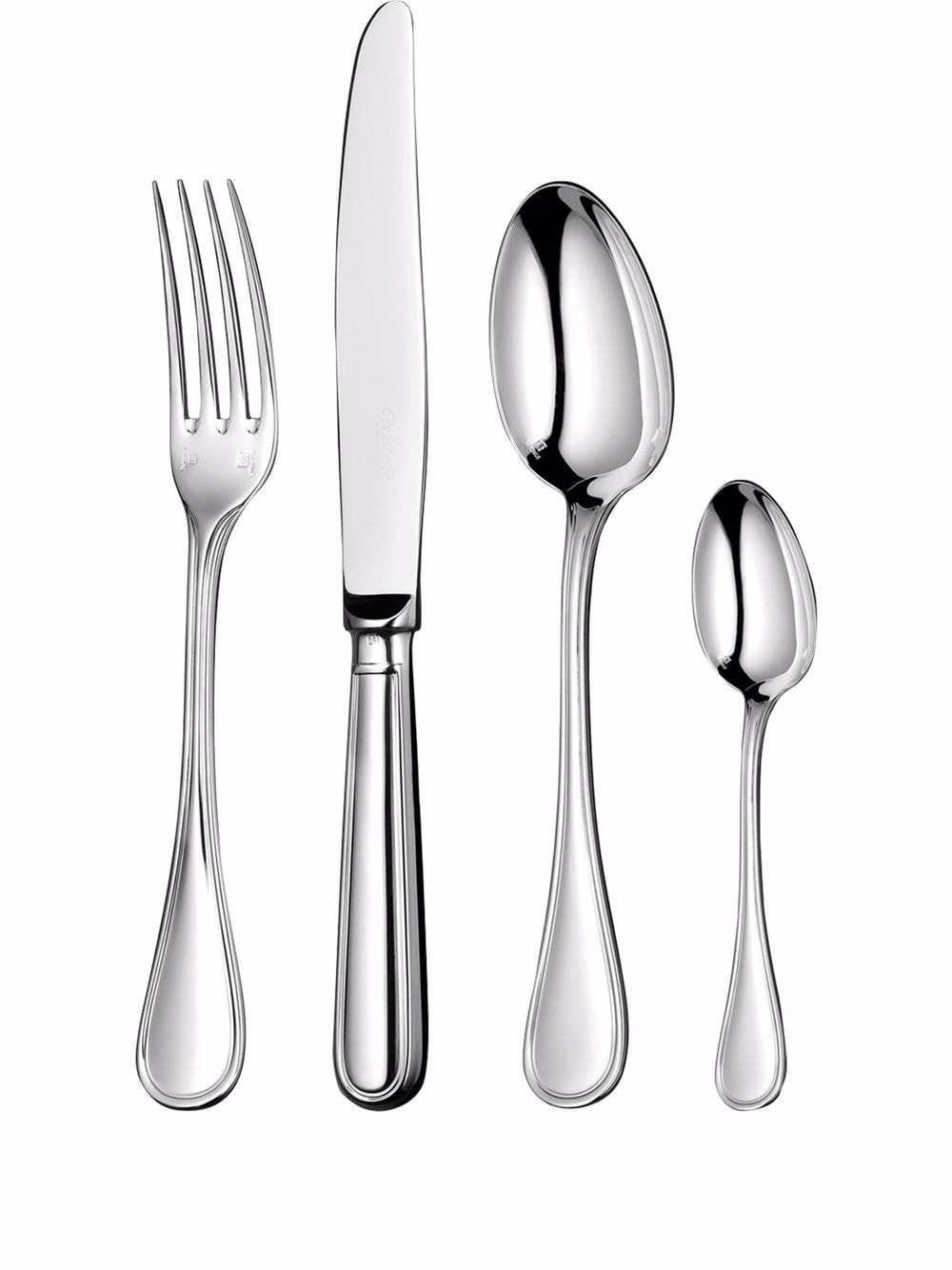 Christofle Albi 24-piece silver-plated flatware set von Christofle