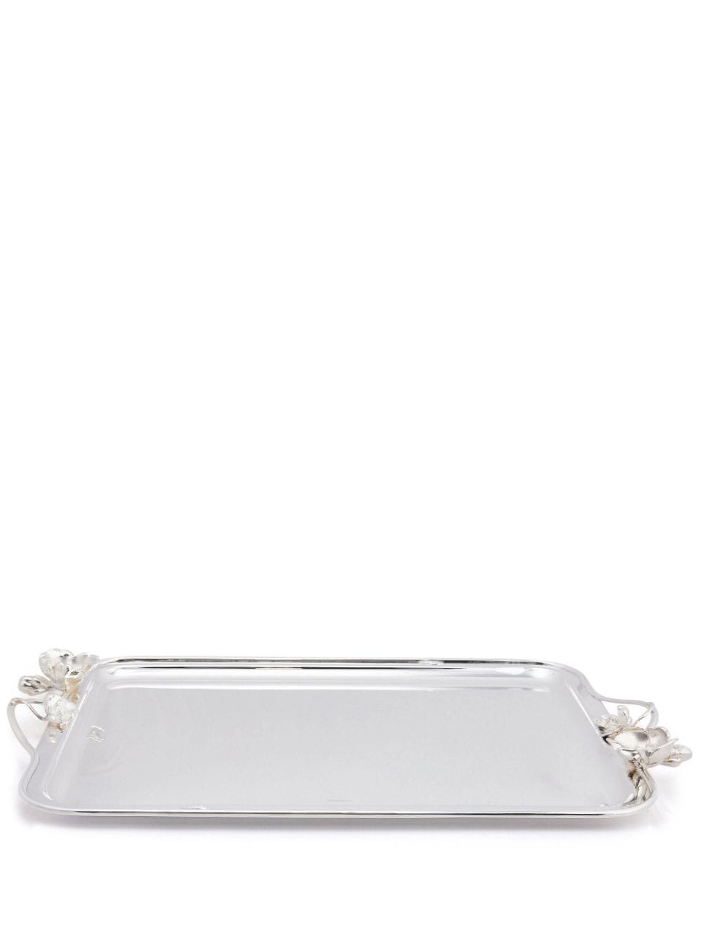 Christofle Anemone silver-plated rectangular tray von Christofle