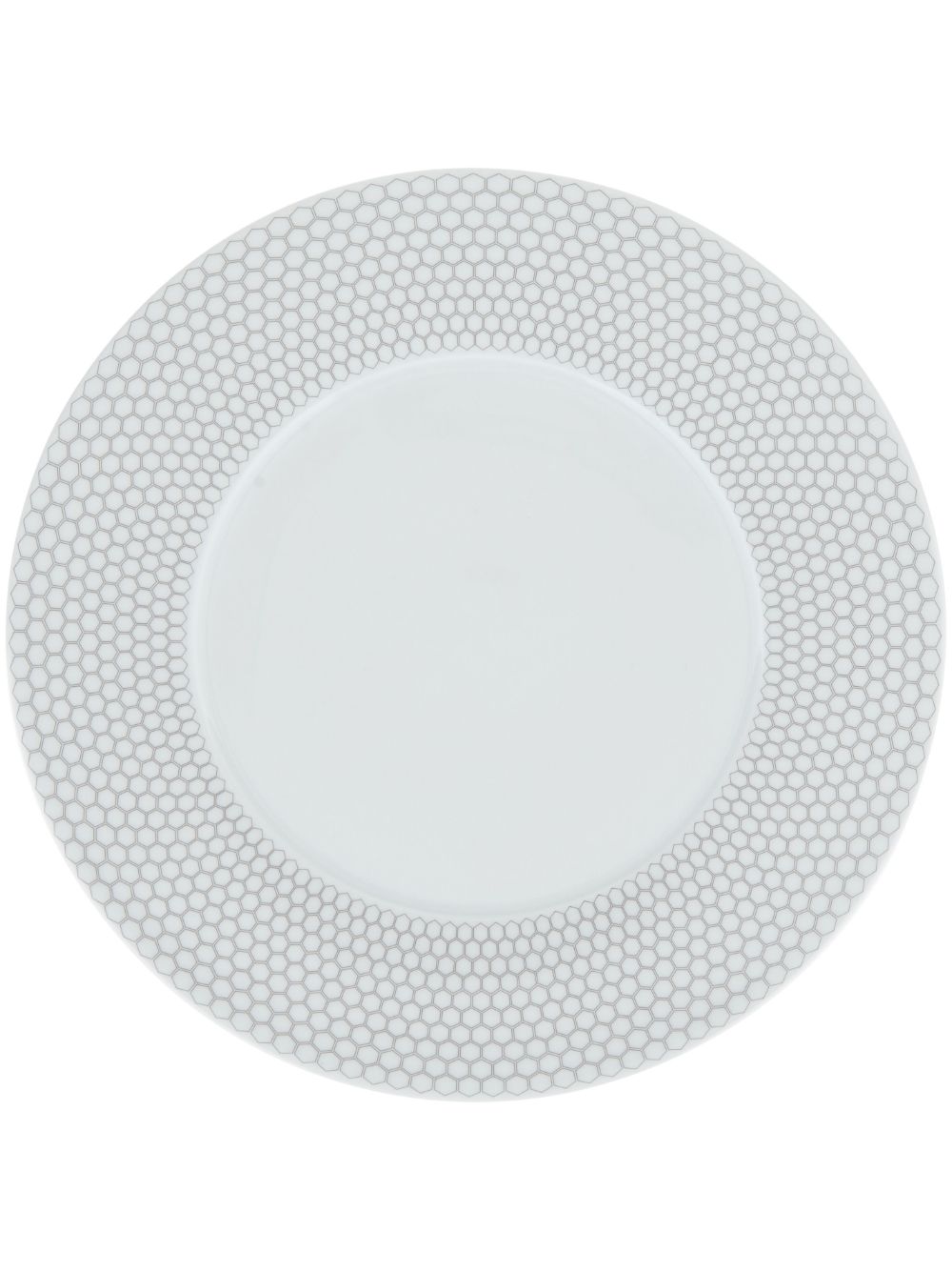 Christofle Madison 6 porcelain dinner plate - Grey von Christofle