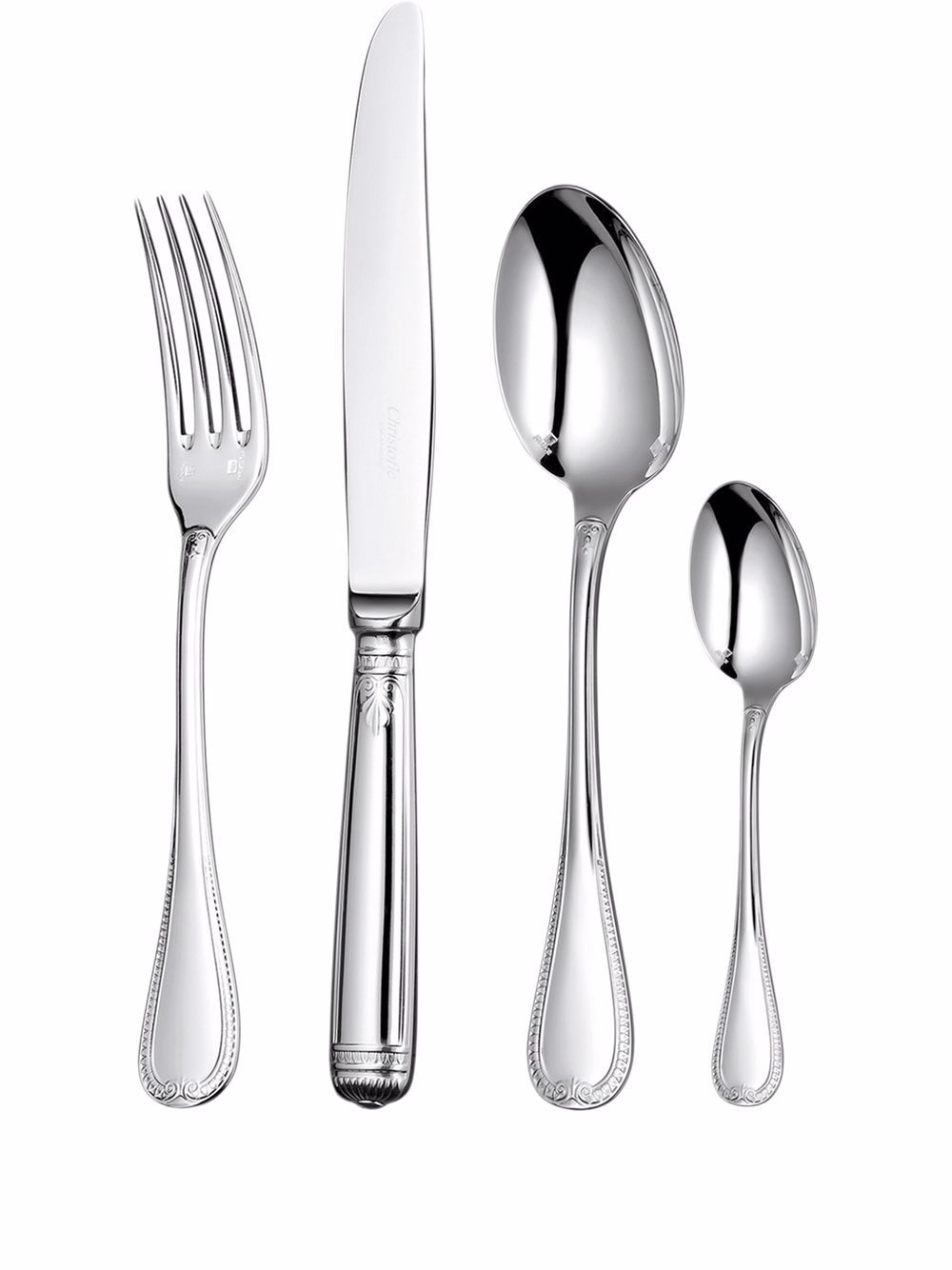 Christofle Malmaison 24-piece silver-plated flatware set von Christofle