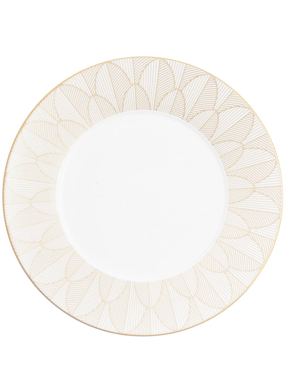 Christofle Malmaison Imperiale porcelain dinner plate - Gold von Christofle