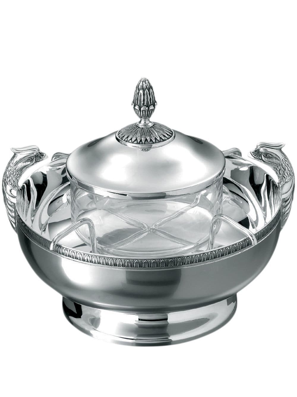 Christofle Malmaison caviar set - Silver von Christofle