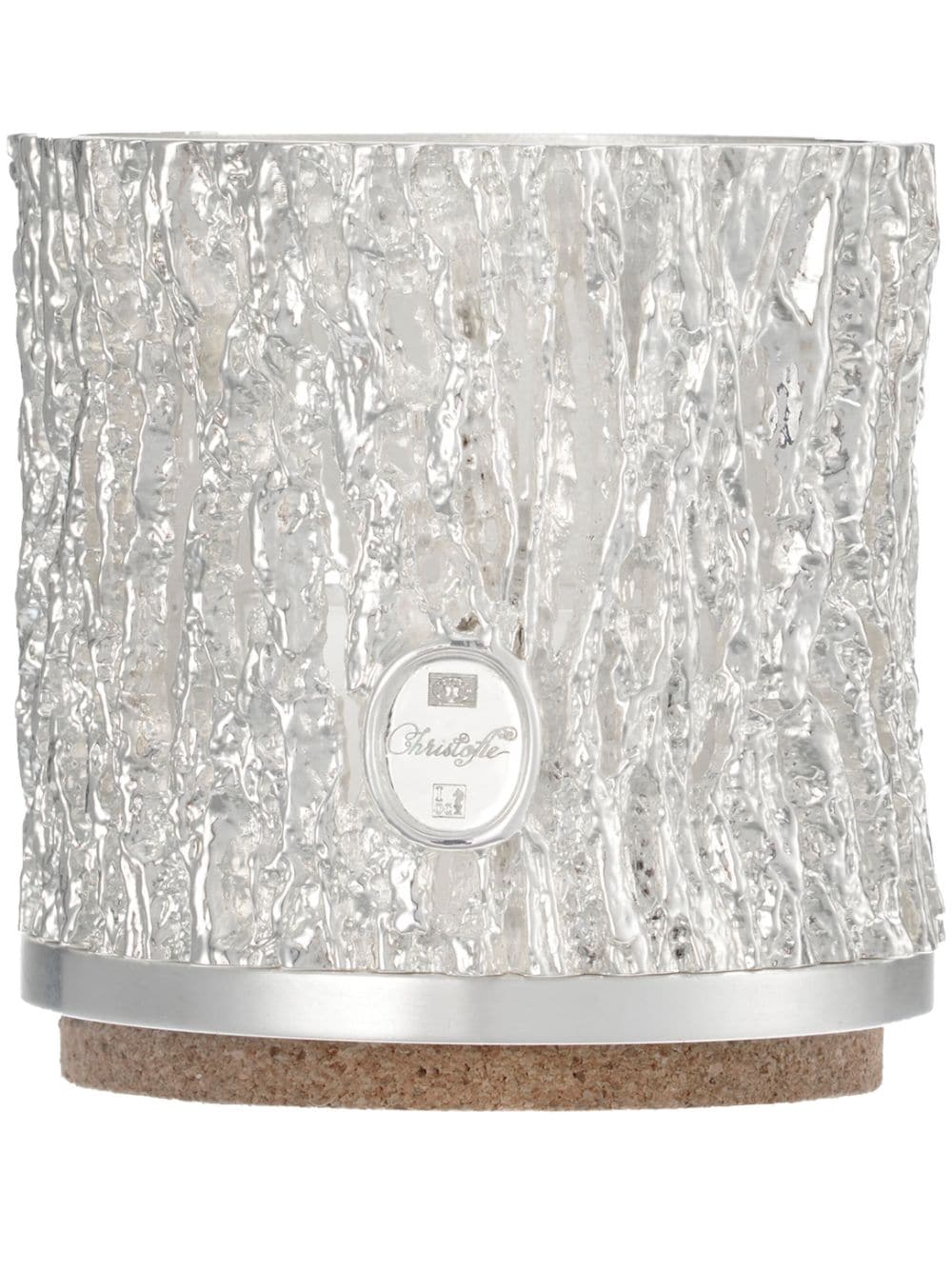 Christofle small Hurricane scented candle - Silver von Christofle