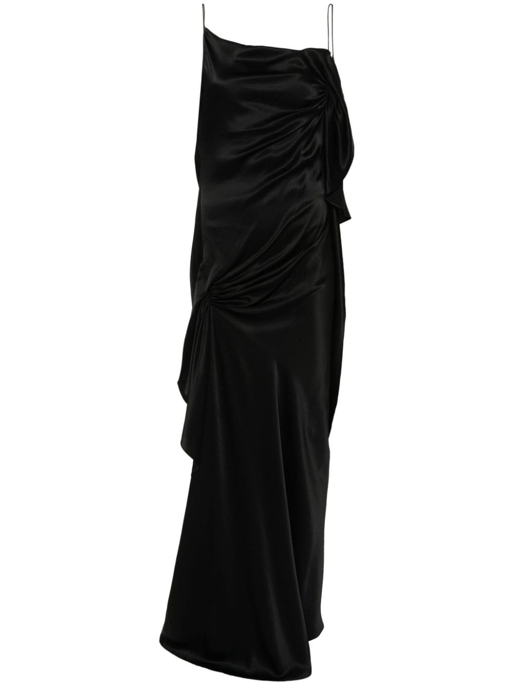 Christopher Esber Cusco draped silk dress - Black von Christopher Esber