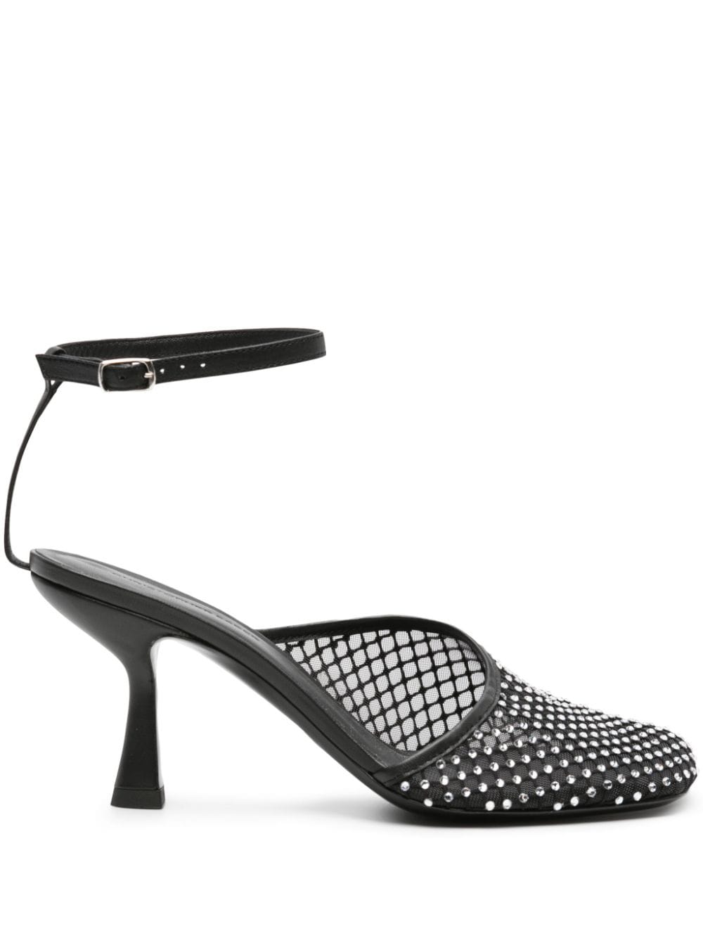 Christopher Esber Minette Veil 80mm pumps - Black von Christopher Esber